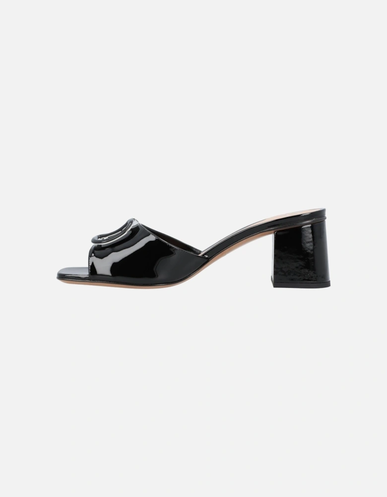 Rockstud Patent Leather Sandals