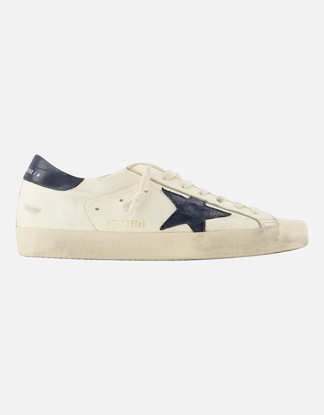 Leather Upper Low Top Shoes with Rubber Sole