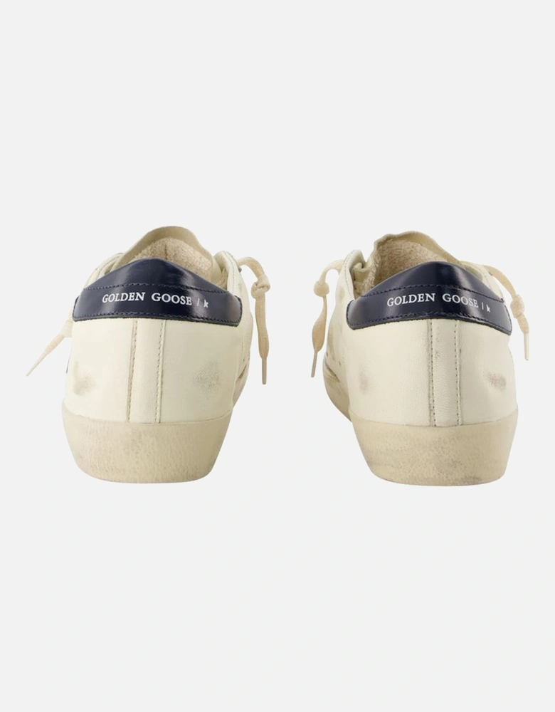 Leather Upper Low Top Shoes with Rubber Sole
