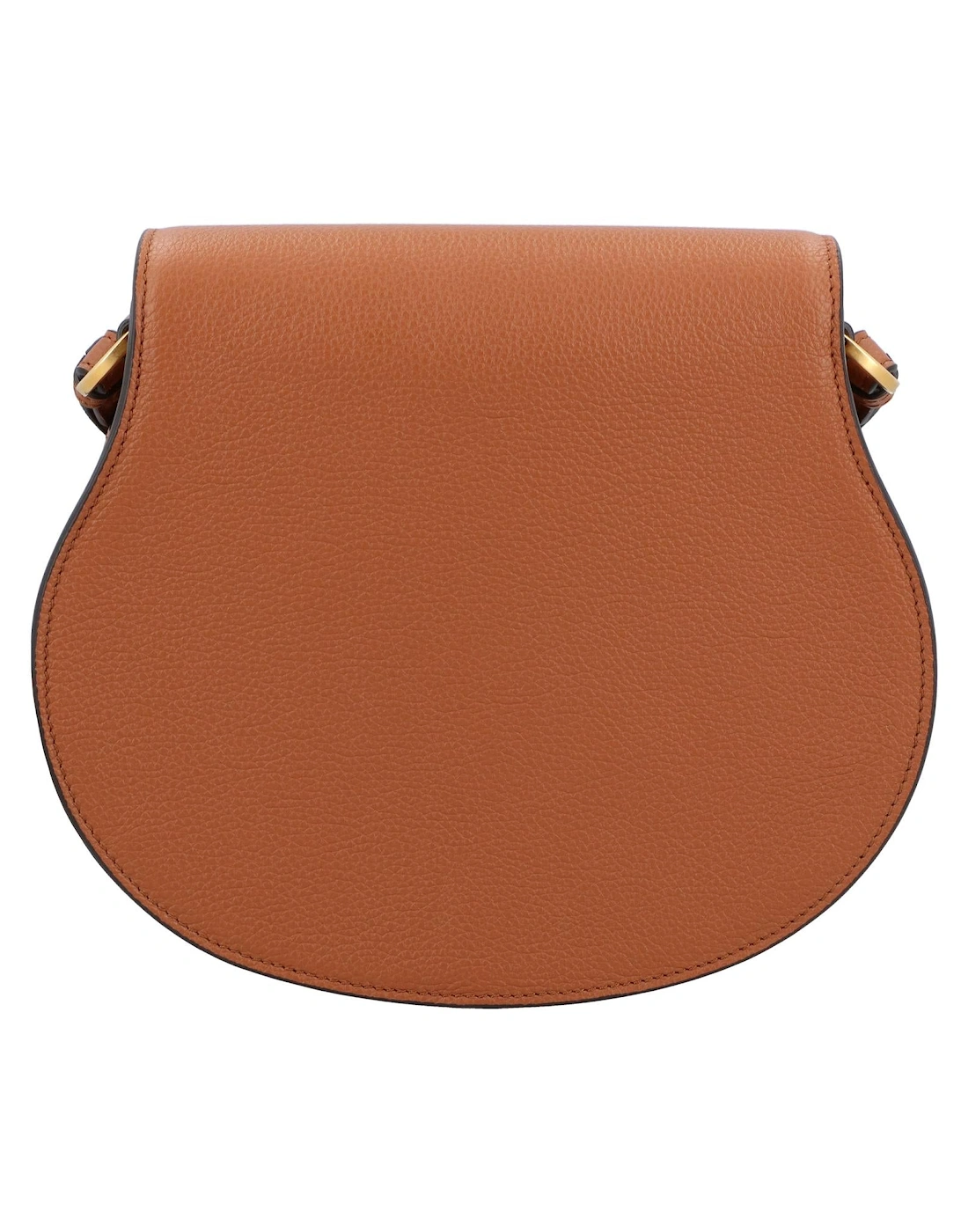 Textured Leather Shoulder Bag with Adjustable Strap and Flap Closure
