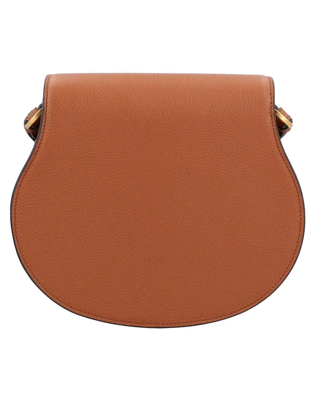 Textured Leather Shoulder Bag with Adjustable Strap and Flap Closure