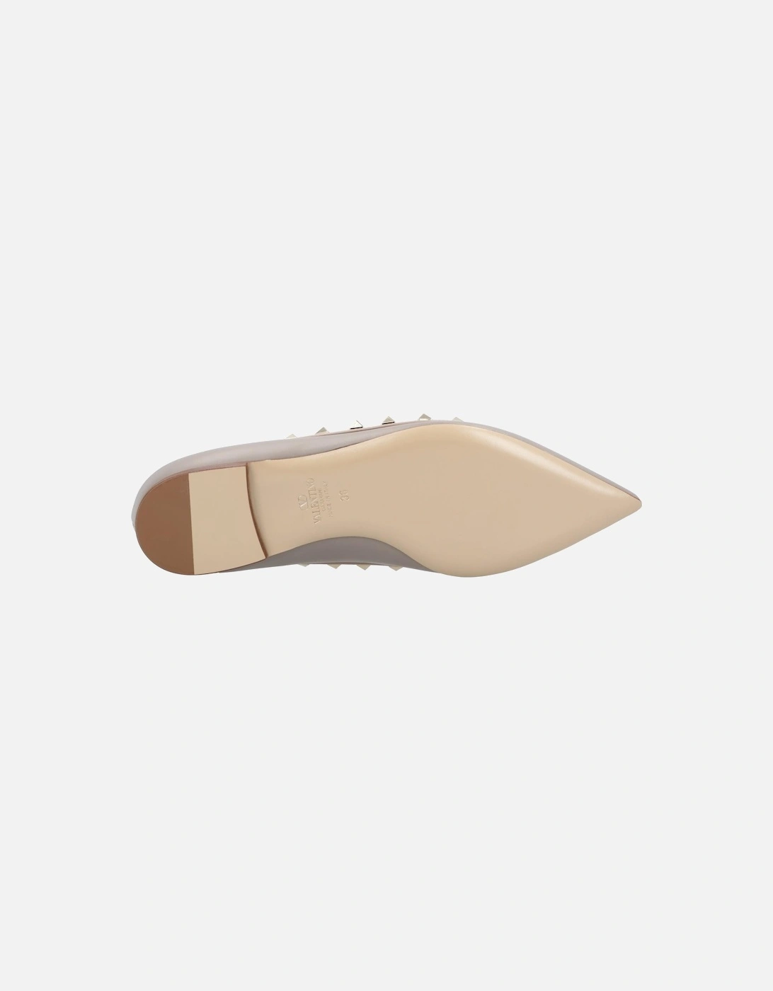 Elegant Pointed Toe Ballet Flats with Embellishments Comfortable Slip-On Design