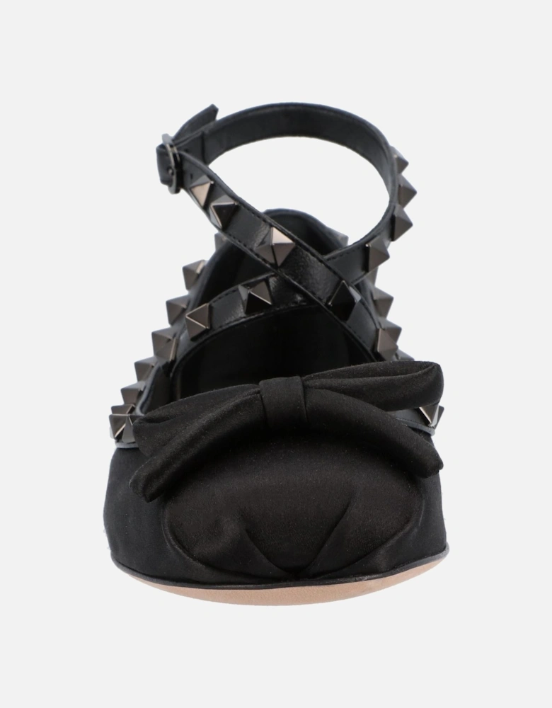 Bow Flats Studded Detail