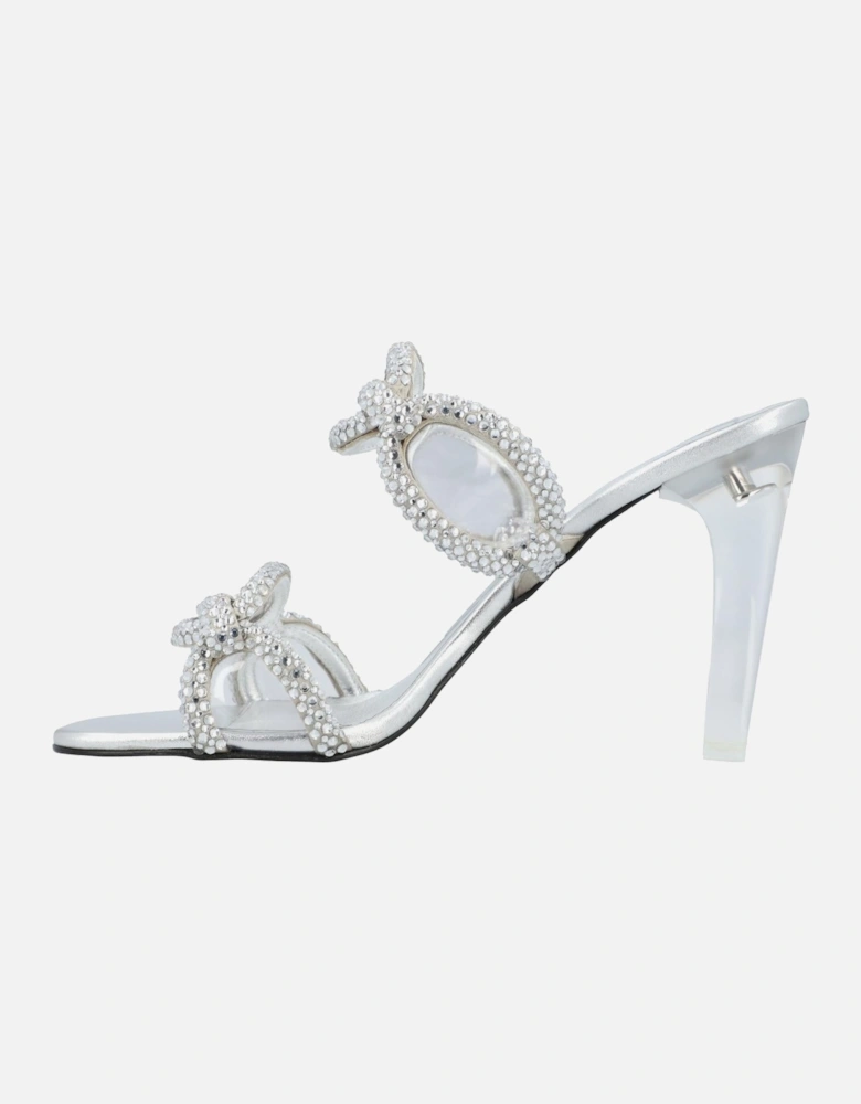 Elegant High Heel Mules with Embellishments Perfect for Special Occasions