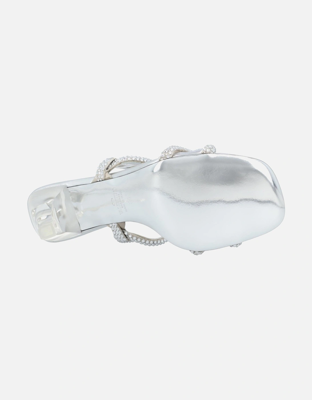 Elegant High Heel Mules with Embellishments Perfect for Special Occasions