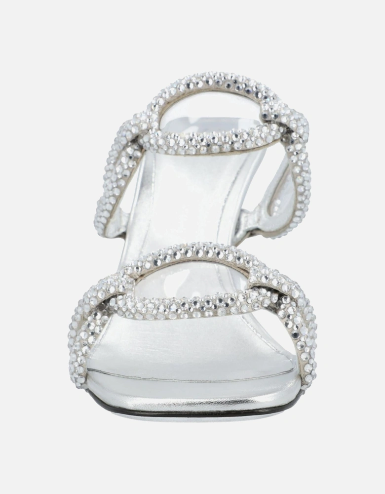 Elegant High Heel Mules with Embellishments Perfect for Special Occasions