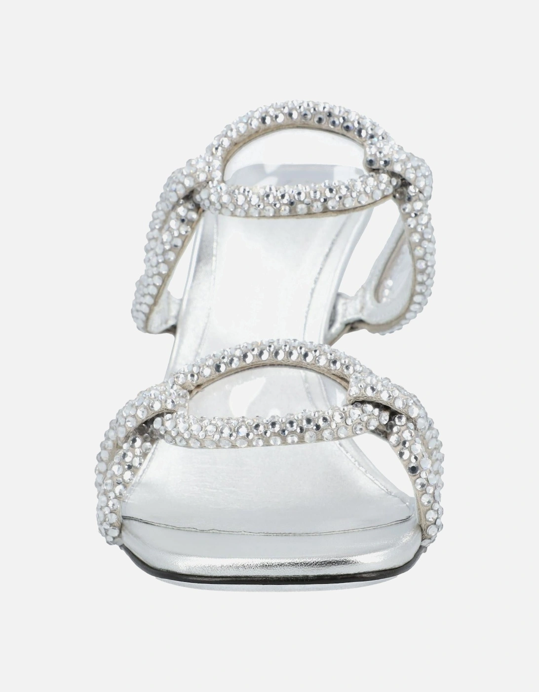 Elegant High Heel Mules with Embellishments Perfect for Special Occasions