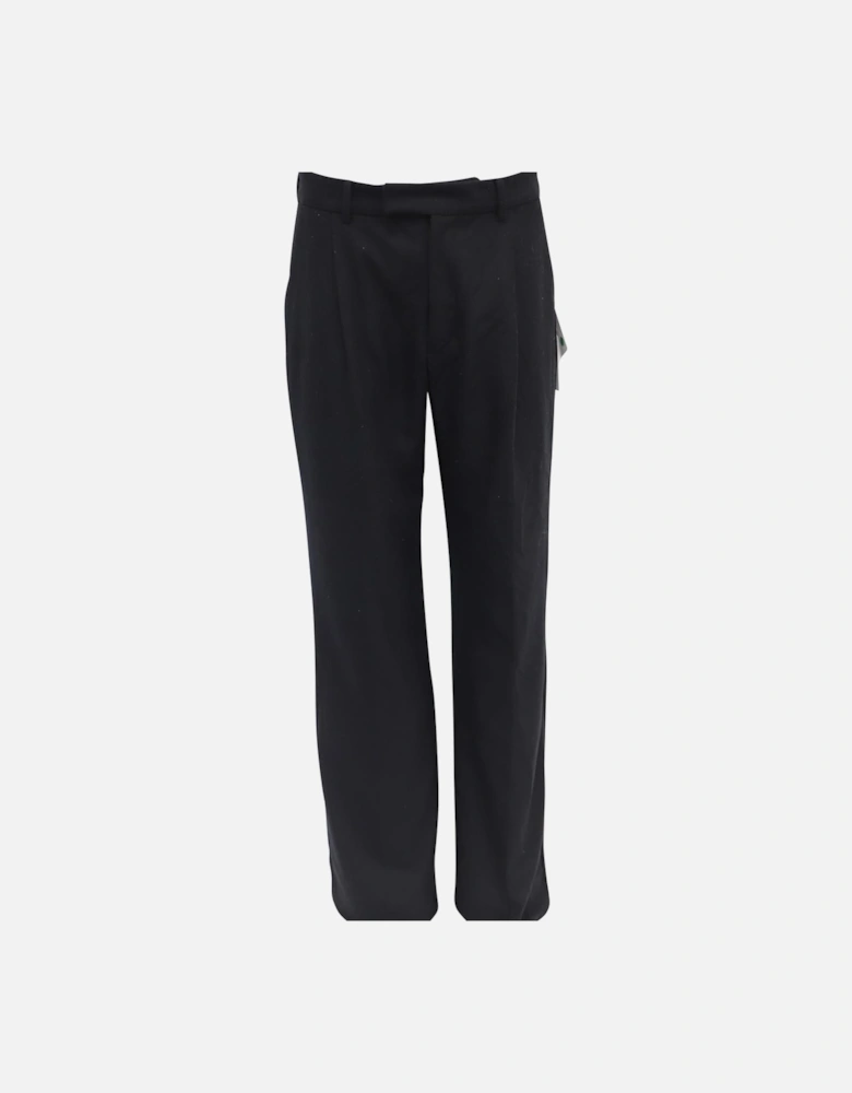 Classic Fit Trousers with Pleats Comfortable and Stylish Bottoms