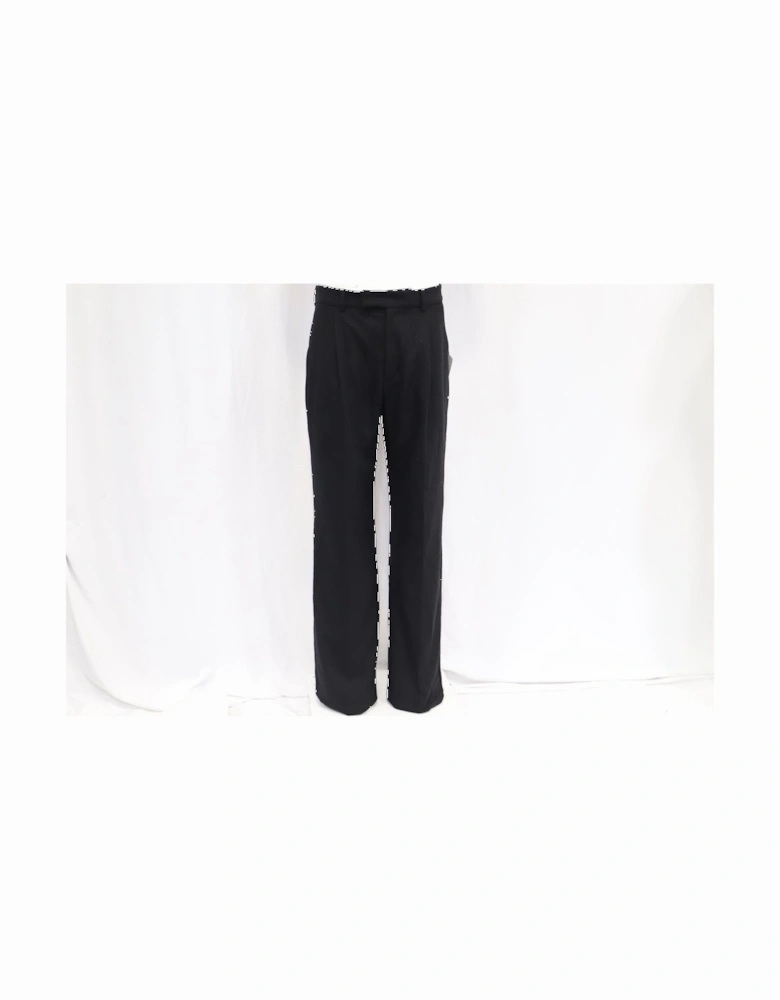 Classic Fit Trousers with Pleats Comfortable and Stylish Bottoms
