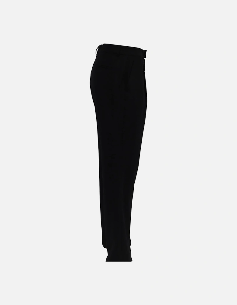 Classic Fit Trousers with Pleats Comfortable and Stylish Bottoms