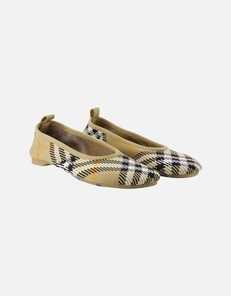 SlipOn Tartan Flats