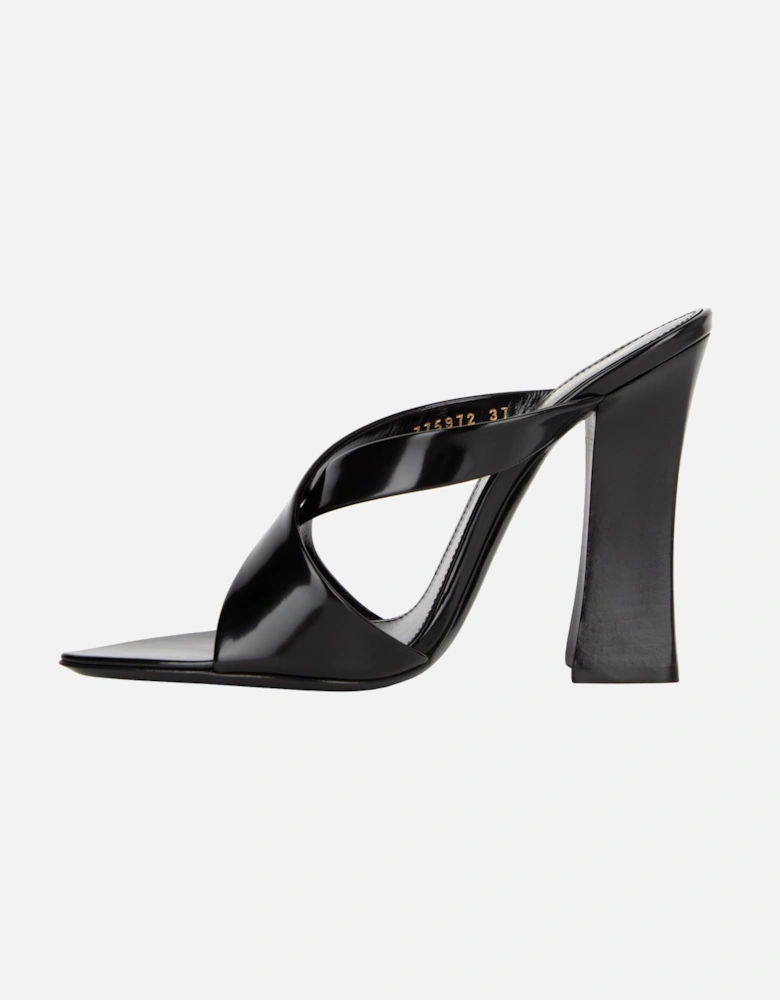 Cross Strap Heeled Sandals