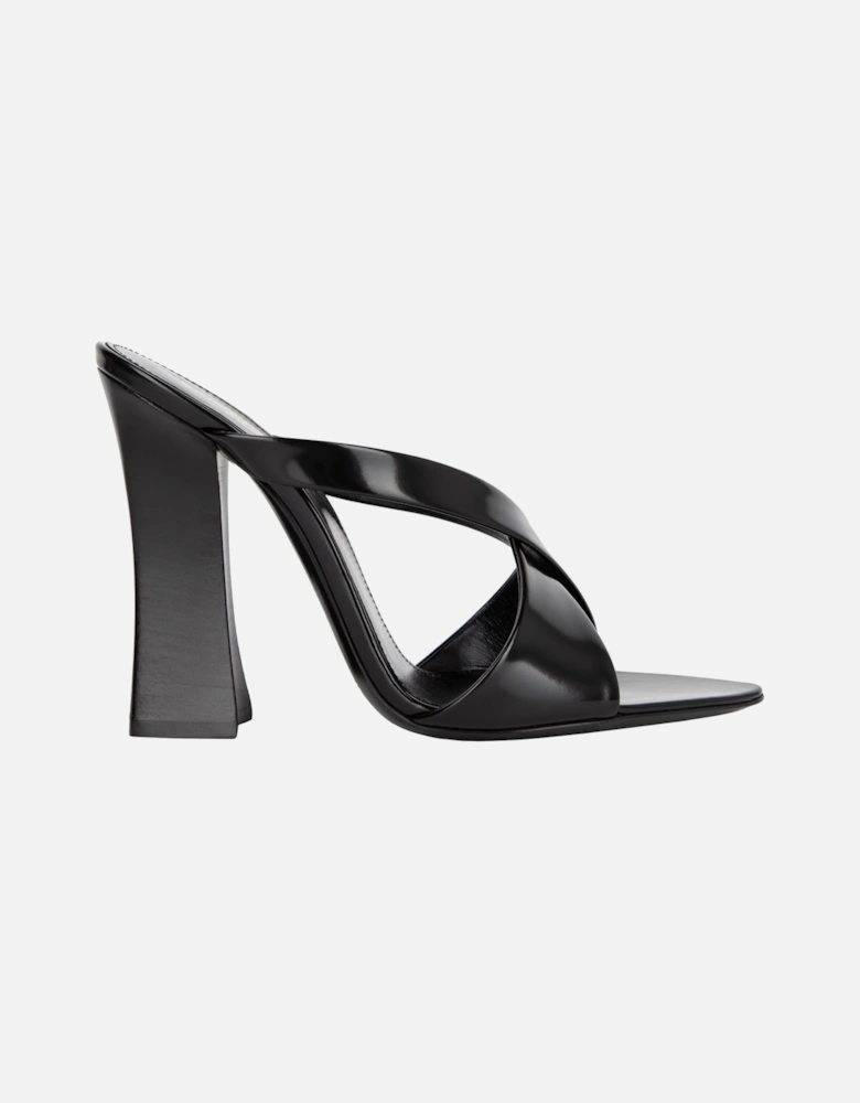 Cross Strap Heeled Sandals