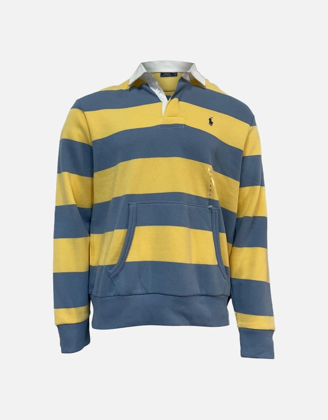 Striped Polo Shirt Kangaroo Pocket, 11 of 10