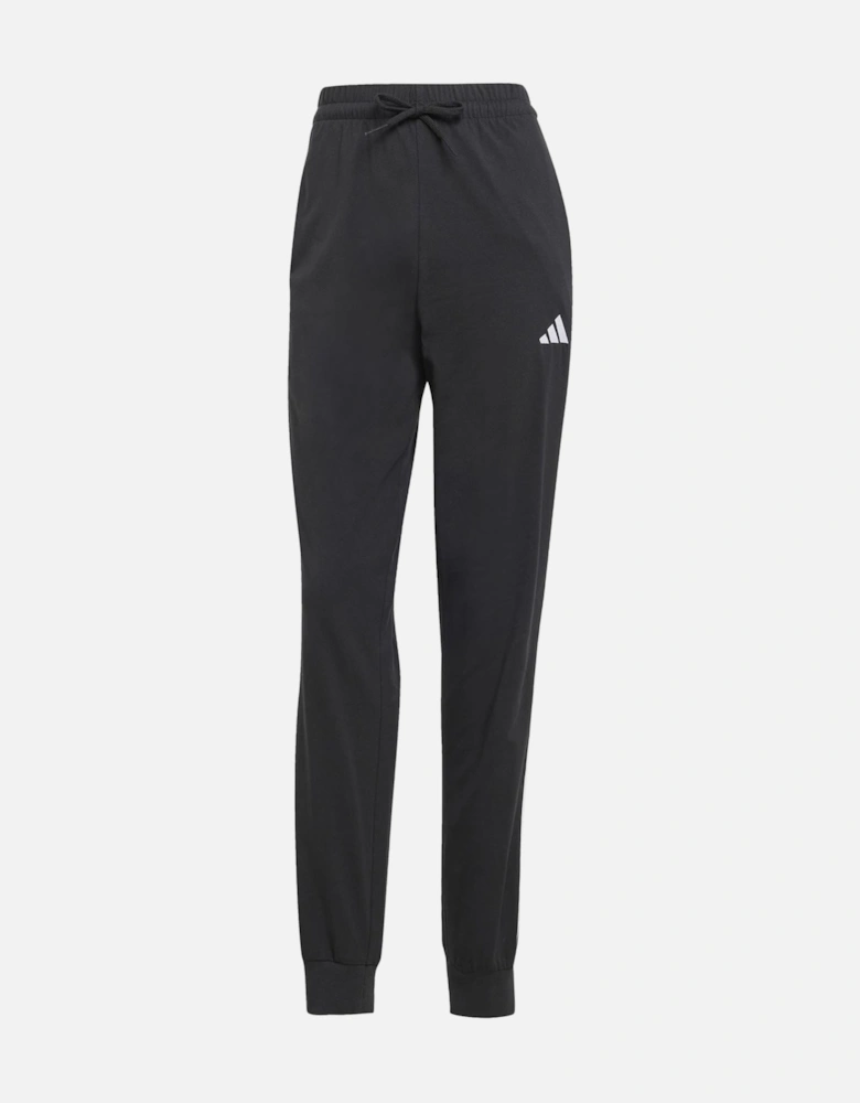 Women's 3 Stripe Black/White Joggers