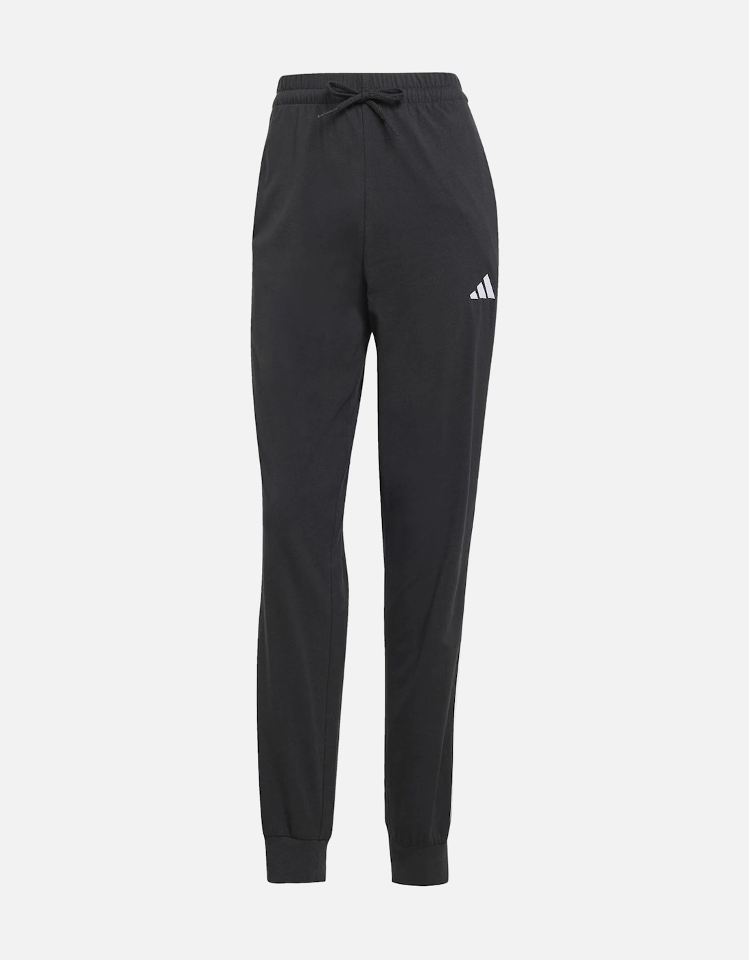 Women's 3 Stripe Black/White Joggers, 8 of 7