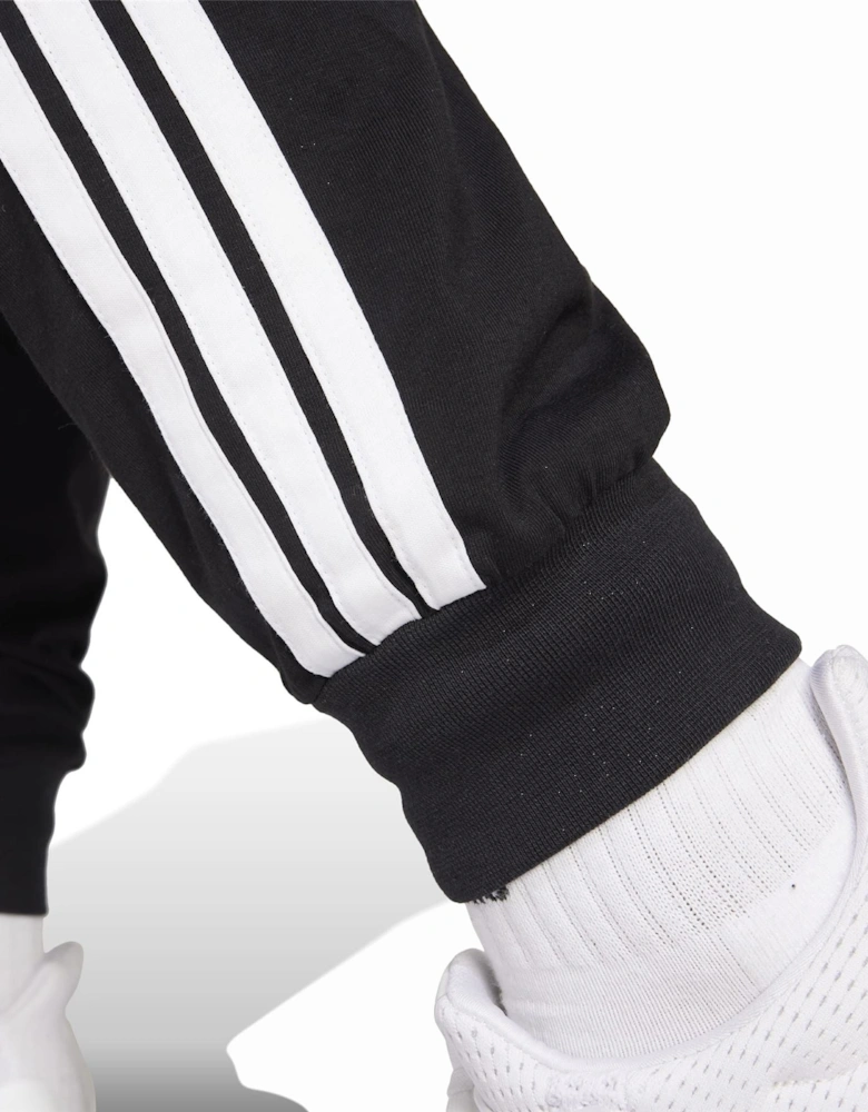 Women's 3 Stripe Black/White Joggers