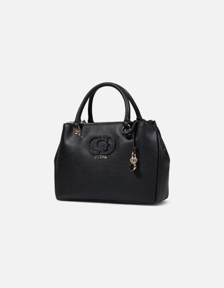Cecilia Satchel Logo Embellished