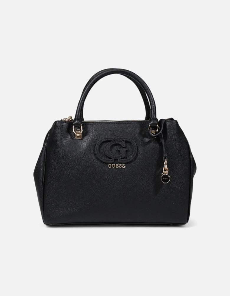 Cecilia Satchel Logo Embellished