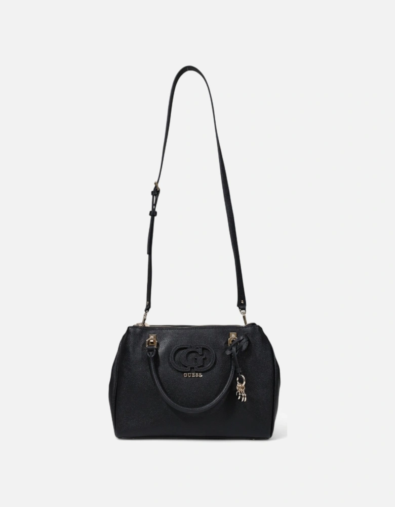 Cecilia Satchel Logo Embellished