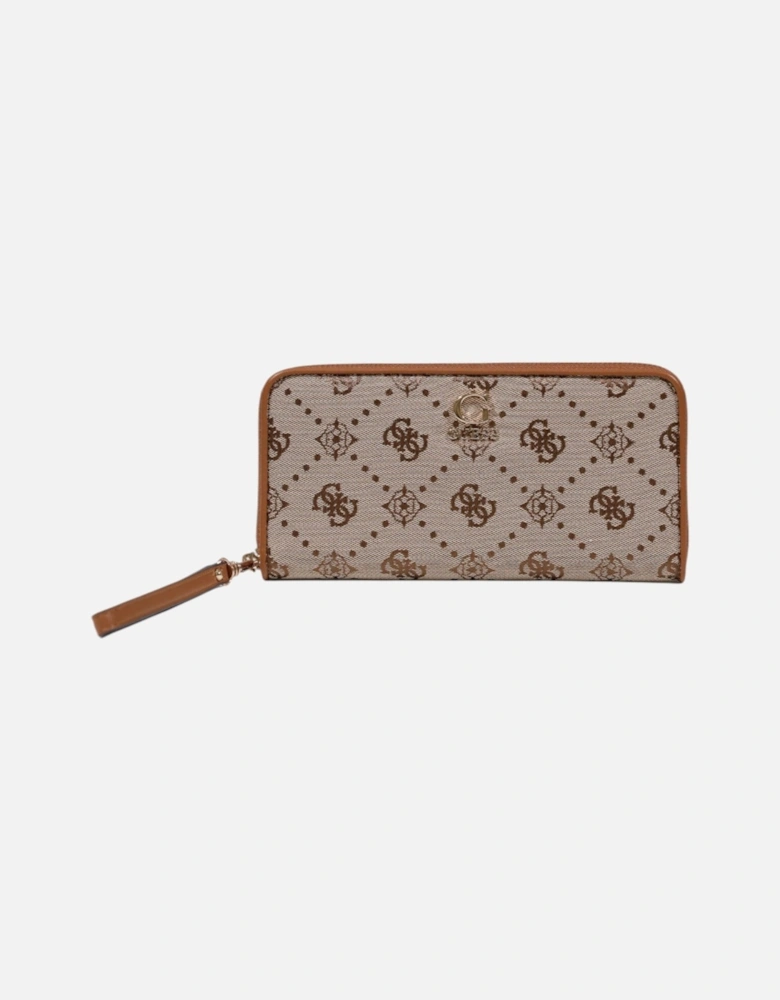 Zip Fastening Wallet with Inside Pockets