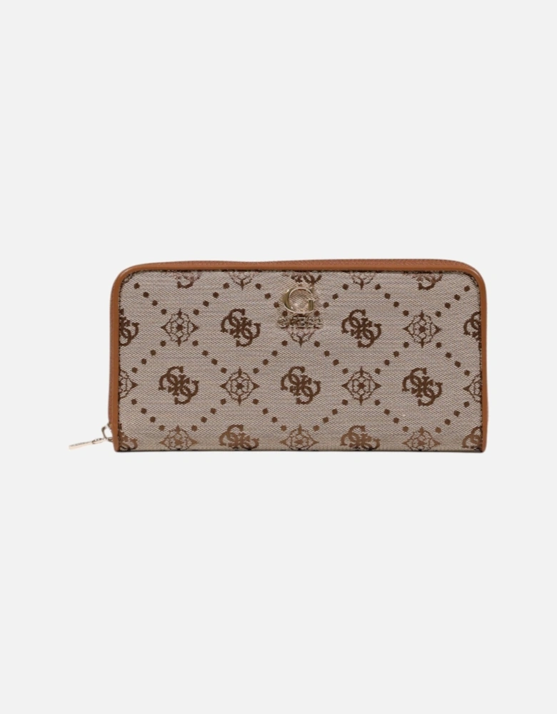 Zip Fastening Wallet with Inside Pockets