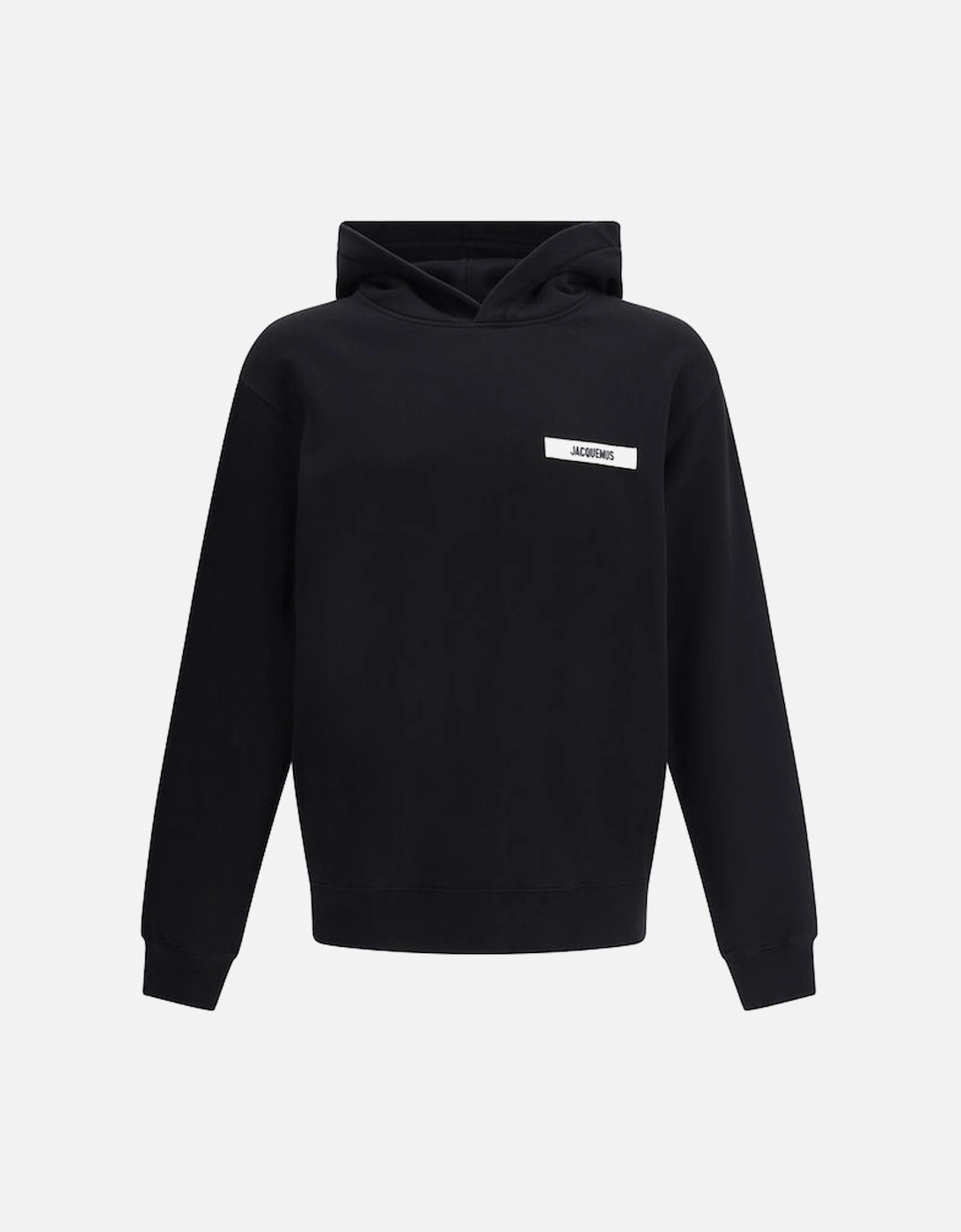 Logo Patch Cotton Hoodie with Fleece Interior, 4 of 3