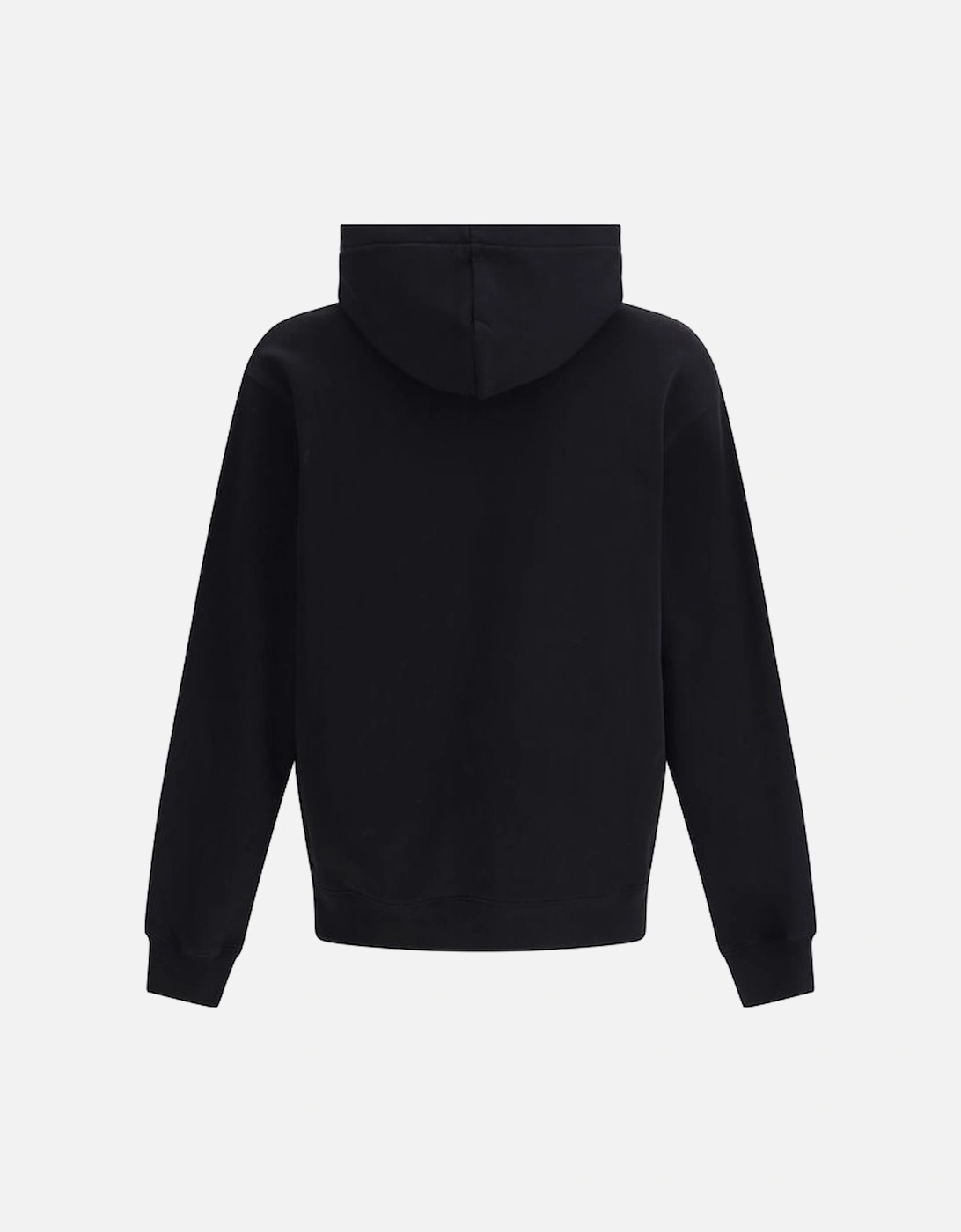 Logo Patch Cotton Hoodie with Fleece Interior