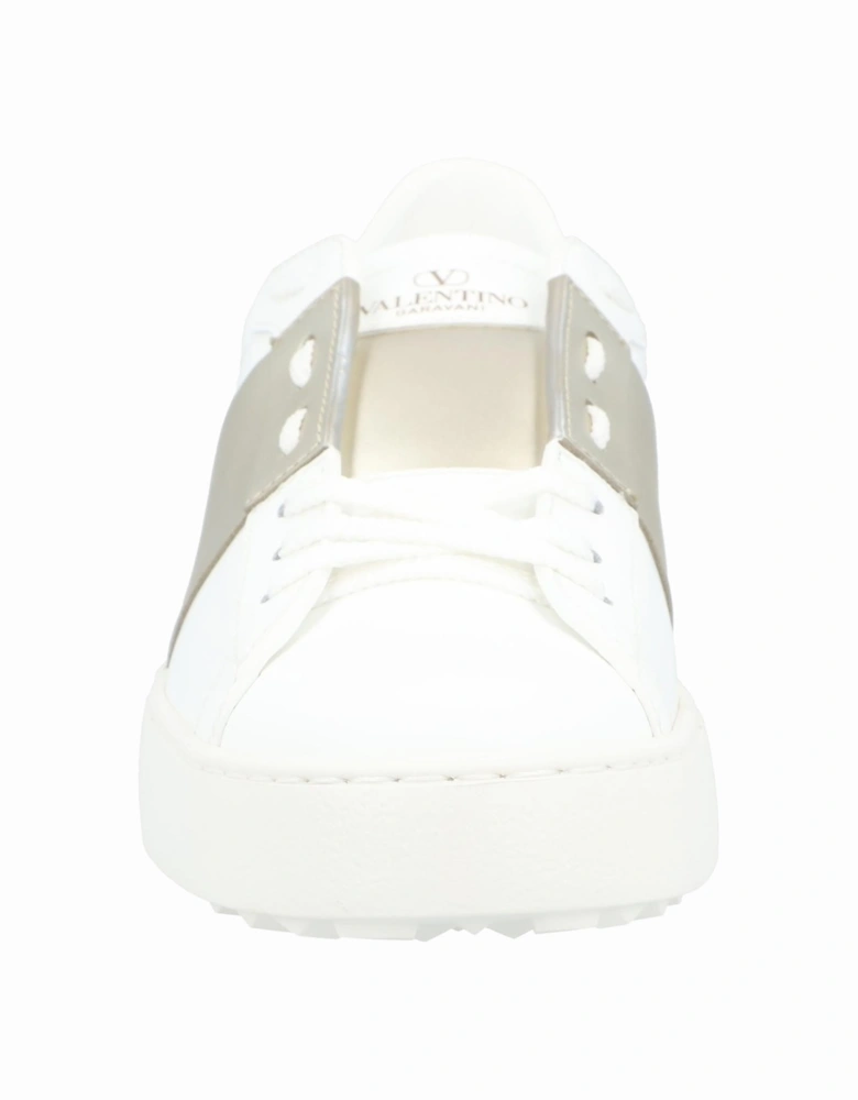 Low Top Sneakers with Lace-up Closure and Rubber Sole for Everyday Wear