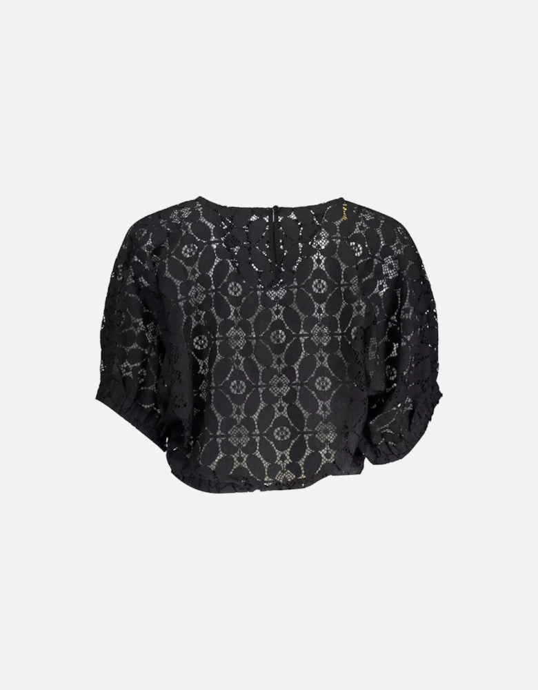 Floral Lace Top Relaxed Fit