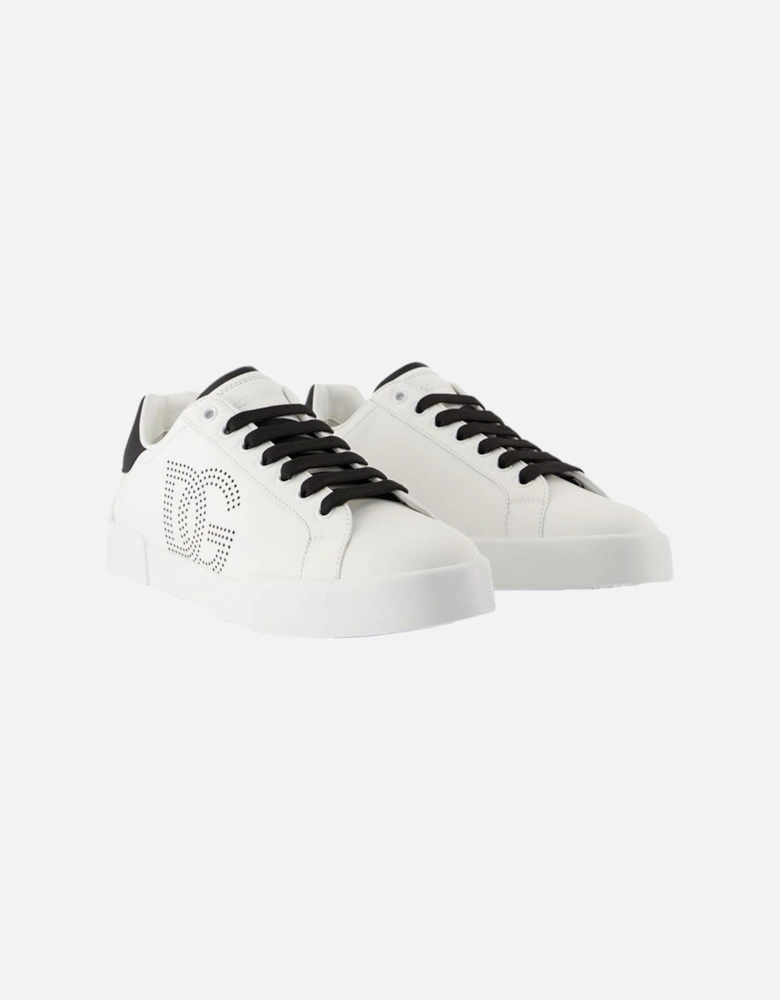 Low Top Perforated Logo