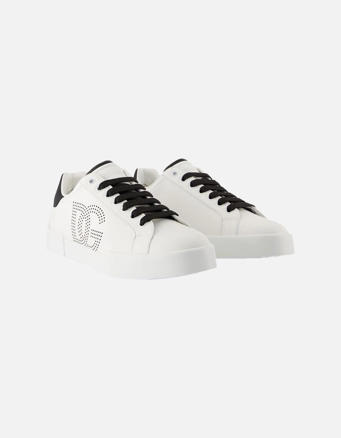 Low Top Perforated Logo