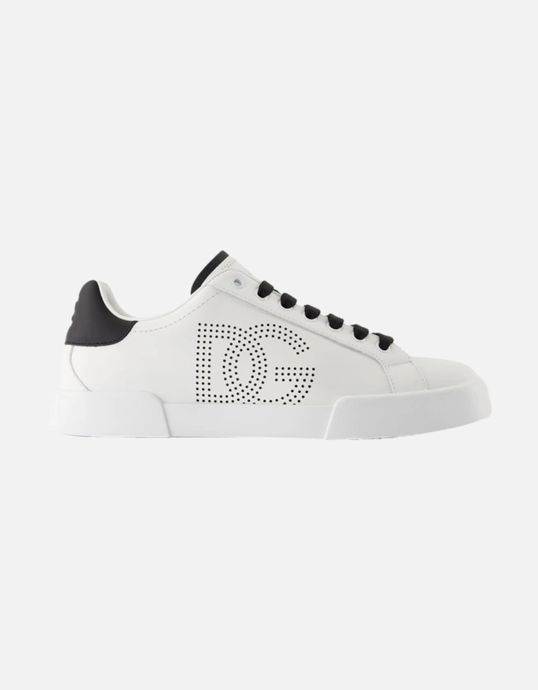 Low Top Perforated Logo
