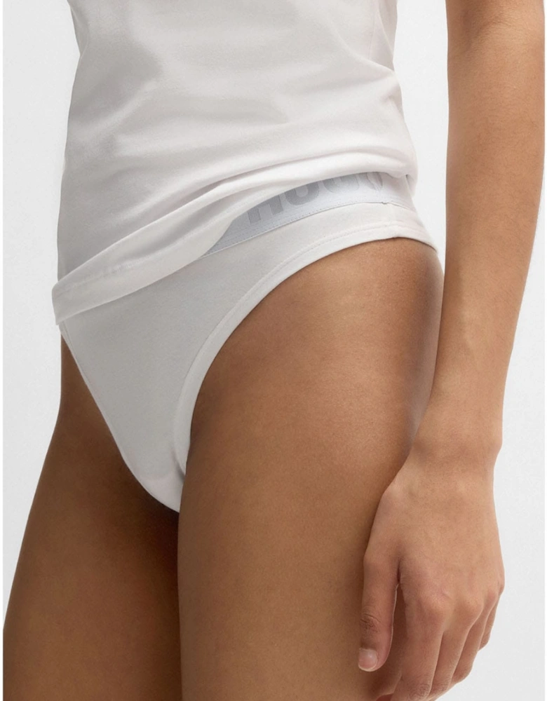 Sporty Logo Thong