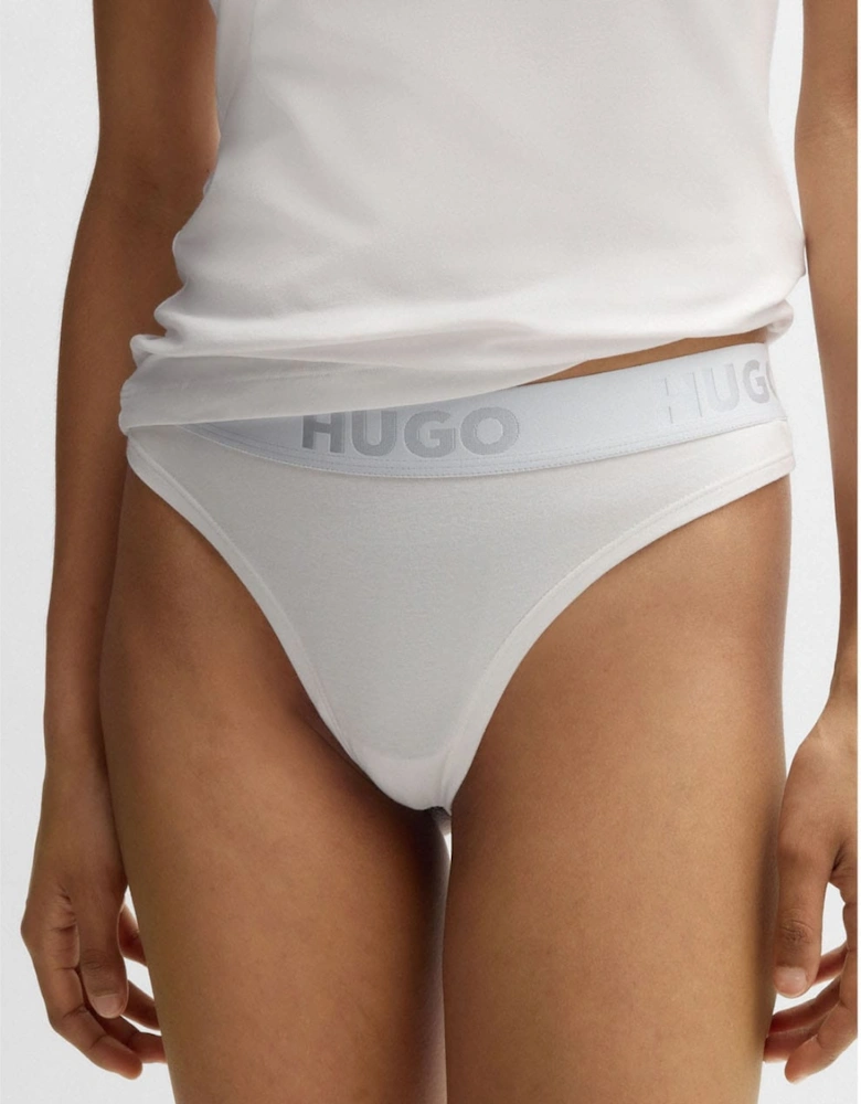 Sporty Logo Thong