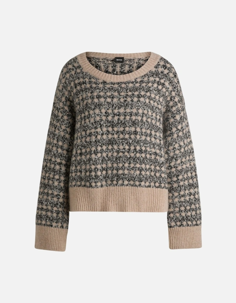 Fernade Jacquard-Knit Sweater