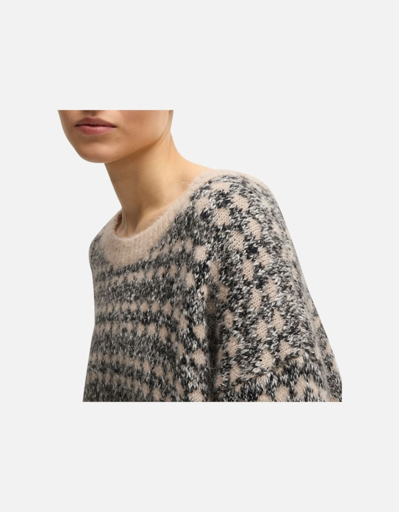 Fernade Jacquard-Knit Sweater