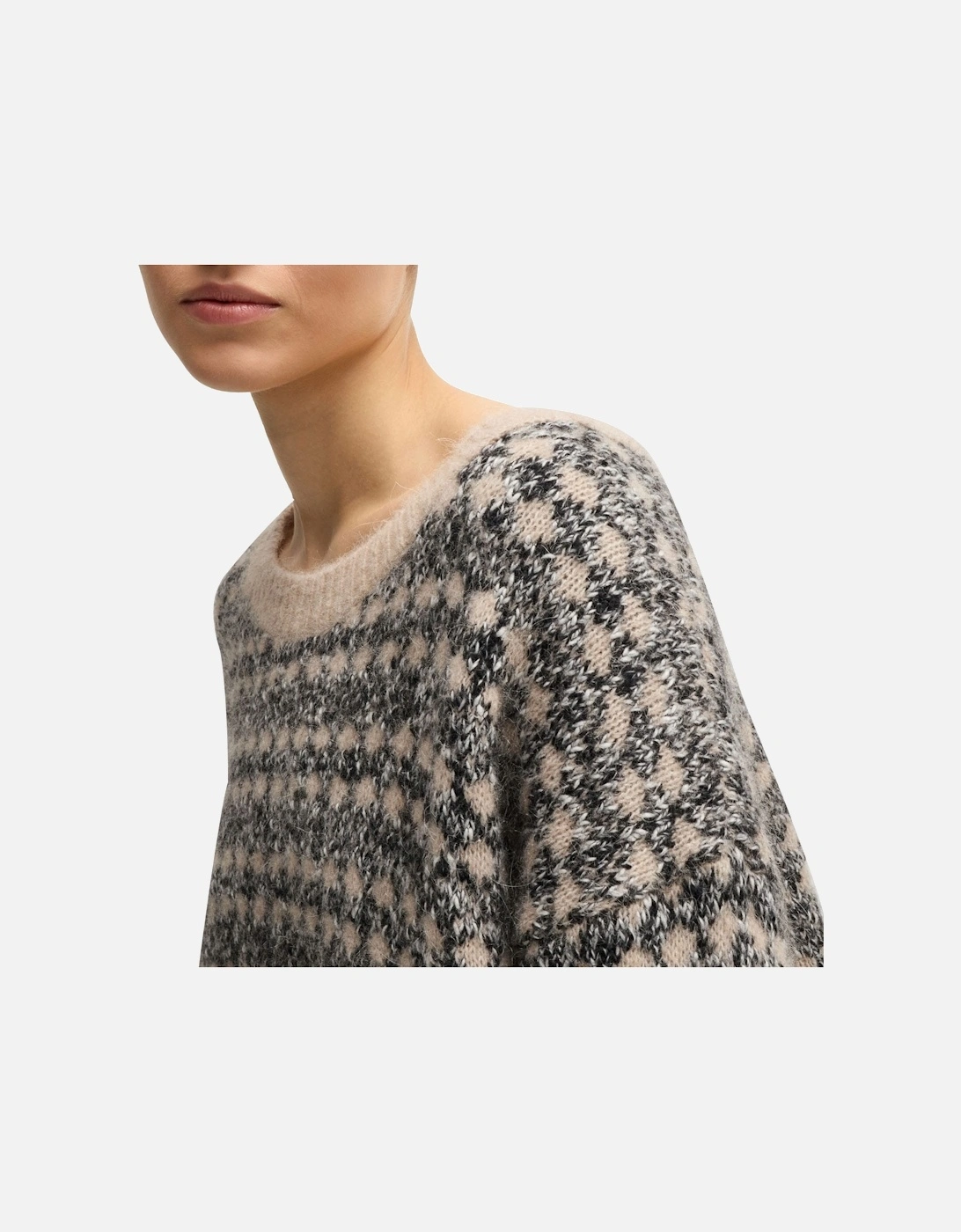 Fernade Jacquard-Knit Sweater