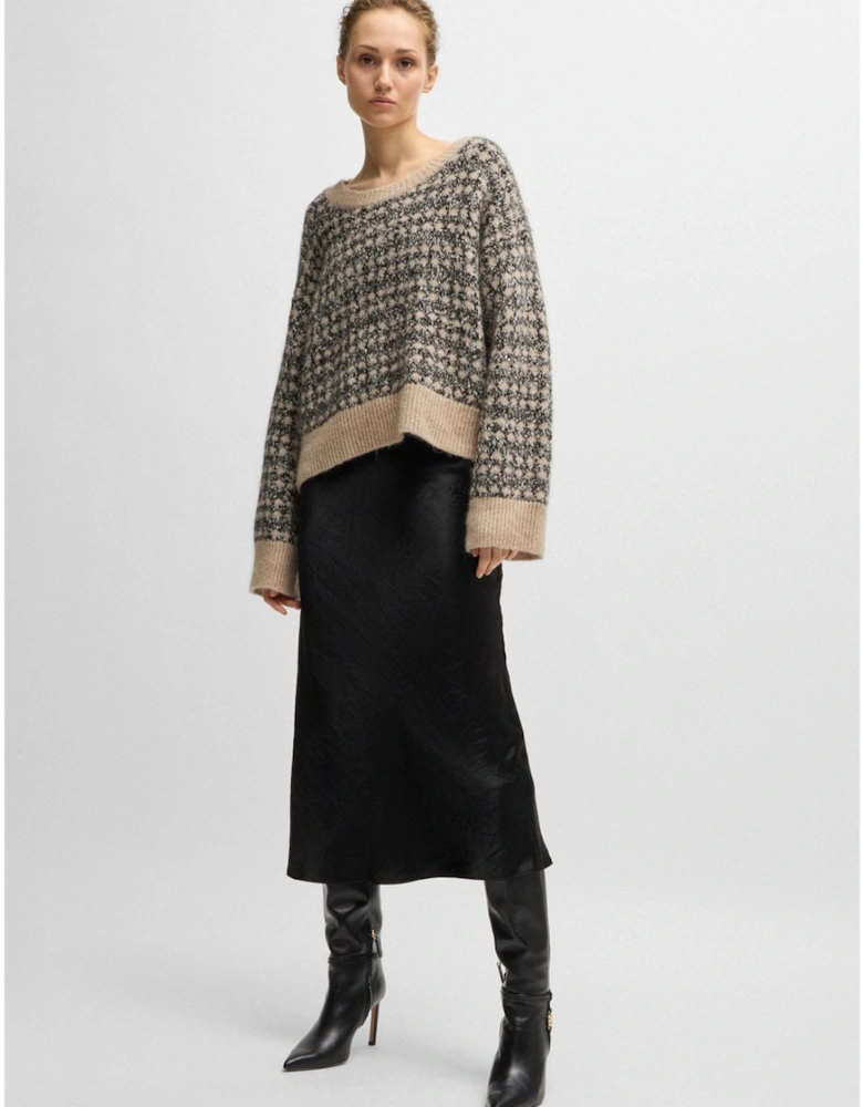 Fernade Jacquard-Knit Sweater