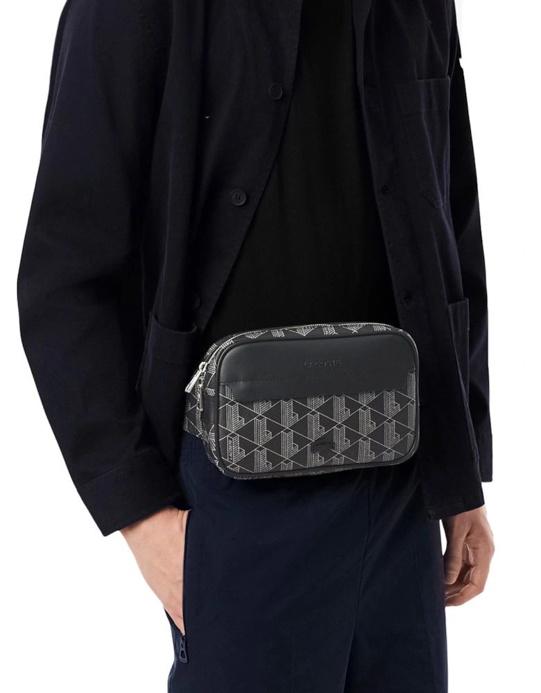 The Blend Belt Bag Monogram Noir Gris