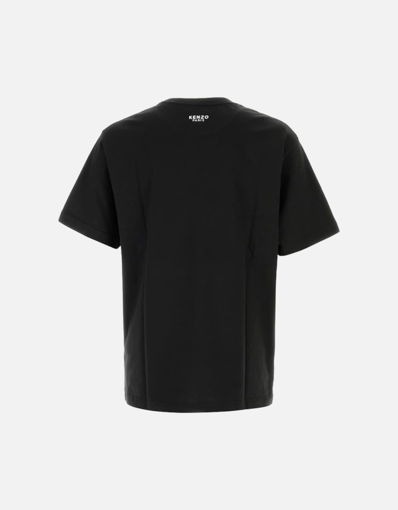 Boke Flower Patch T-Shirt in Black
