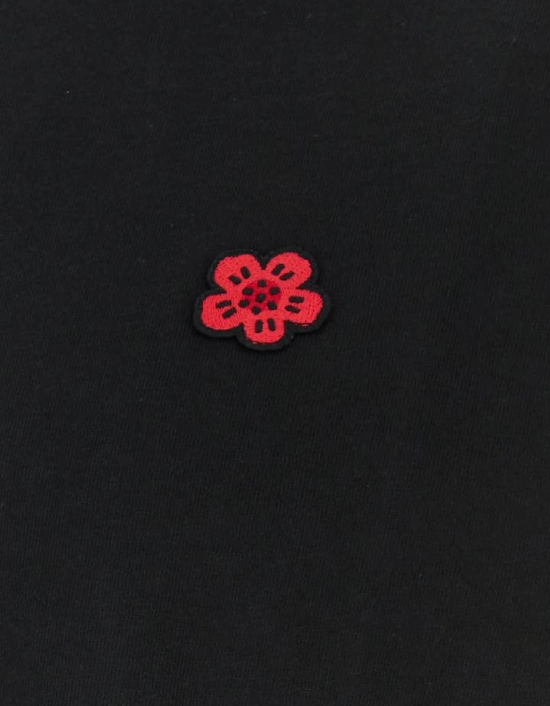 Boke Flower Patch T-Shirt in Black