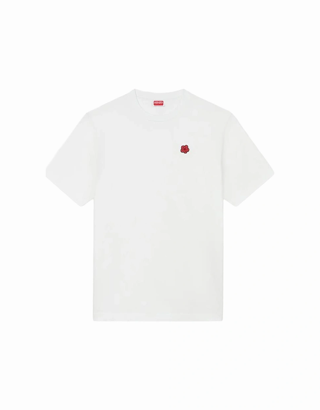 Boke Flower Patch T-Shirt in White, 5 of 4