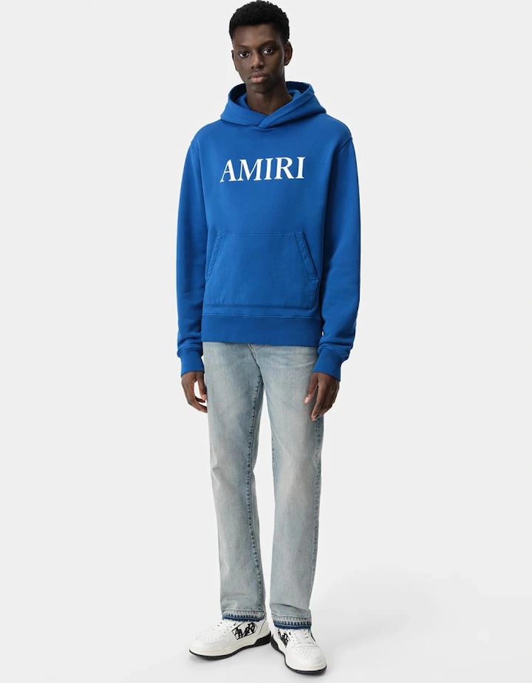 Core Logo Hoodie in Blue