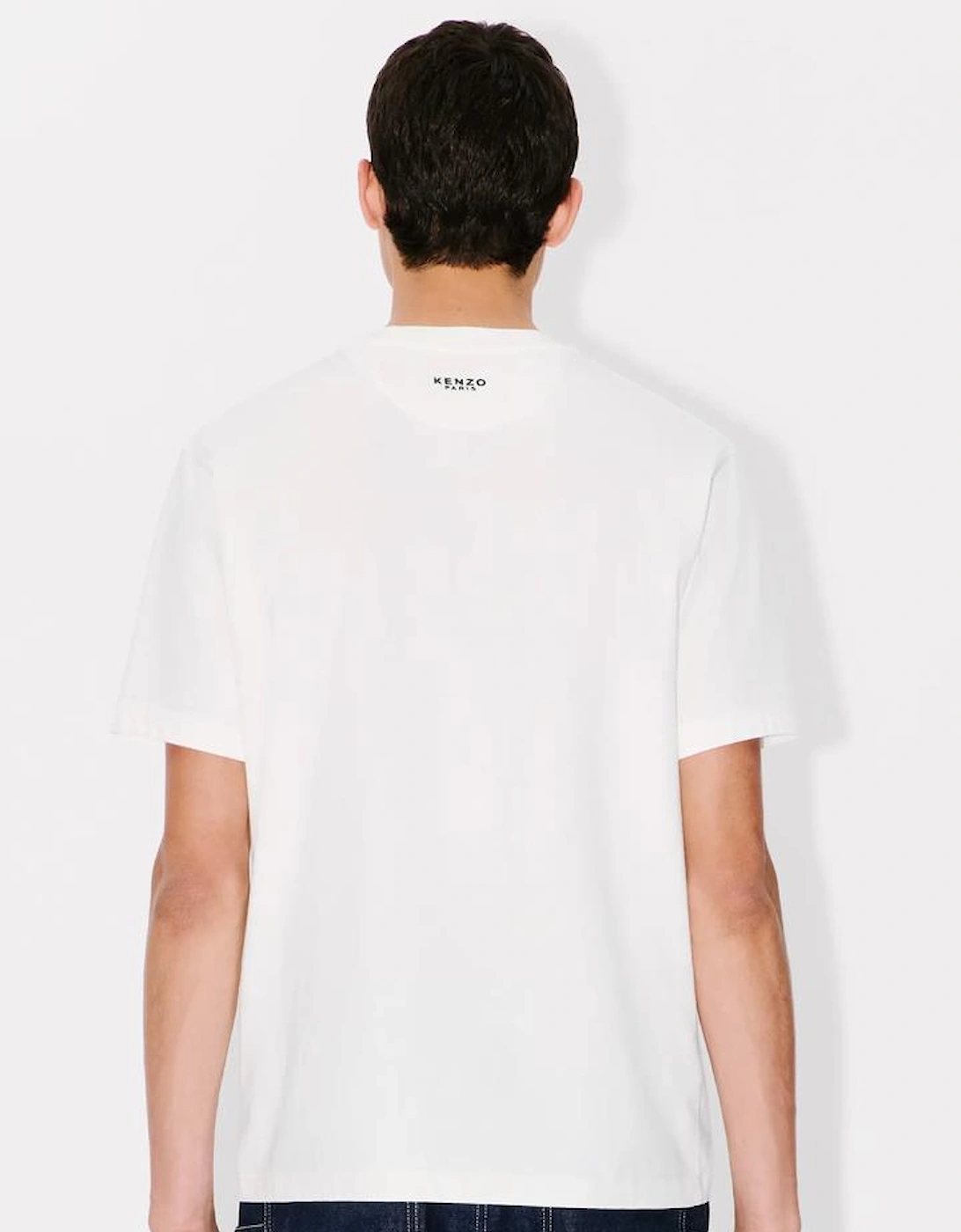 Boke Flower Patch T-Shirt in White
