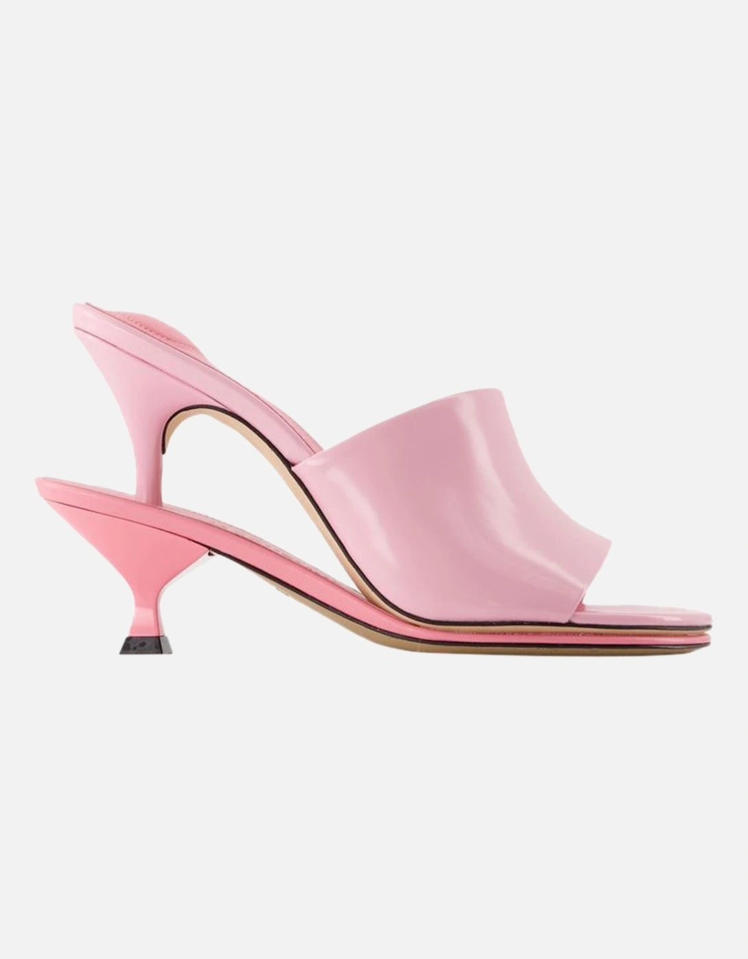 Les Mules Papillon Kitten Heel Mules, 4 of 3