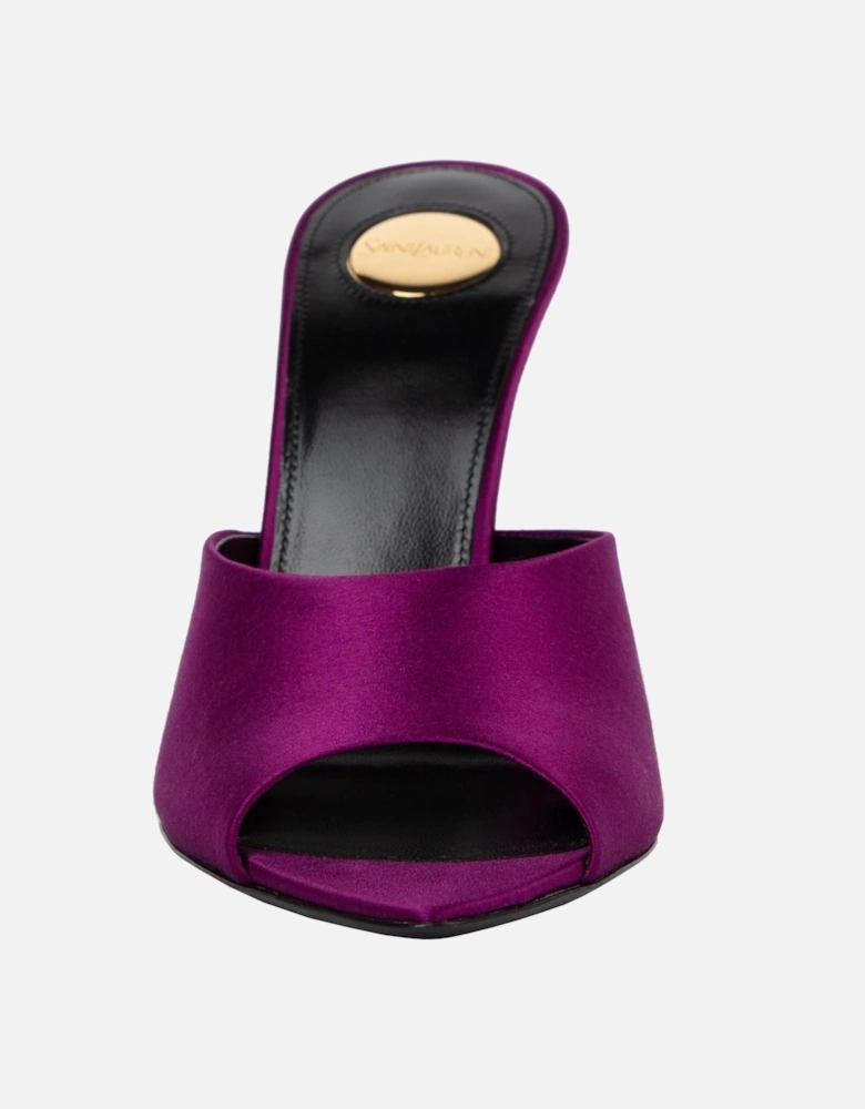 Satin Stiletto Heel Sandal