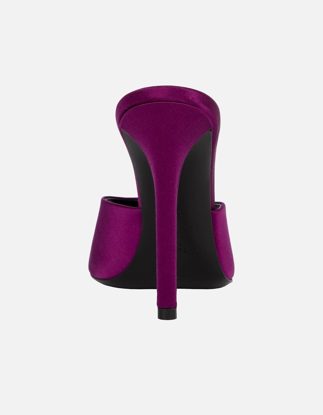 Satin Stiletto Heel Sandal