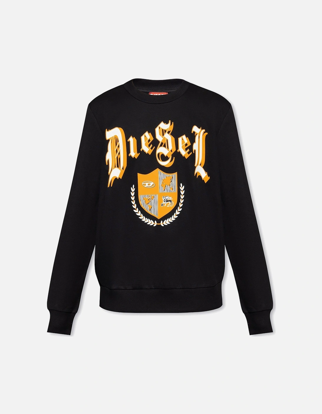 Printed Long Sleeve Round Neck Sweatshirt