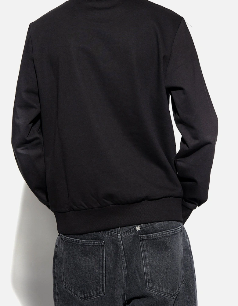 Printed Long Sleeve Round Neck Sweatshirt